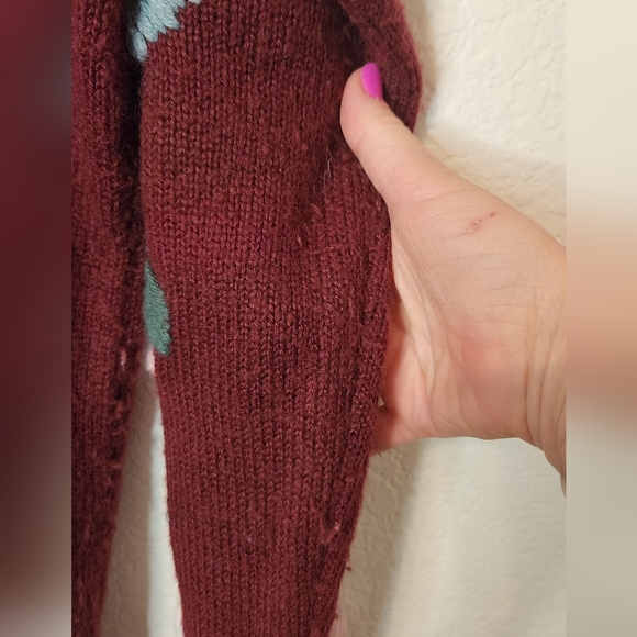 AMP Vintage Embroidered Sweater, Size L - Picture 10 of 10